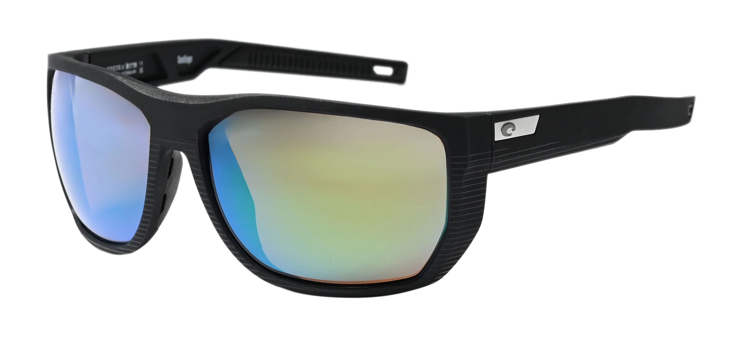 Costa Del Mar Costa Santiago Net Black Frame Sunglasses w/Green Mirror 580G Lenses 06S9085-90850263