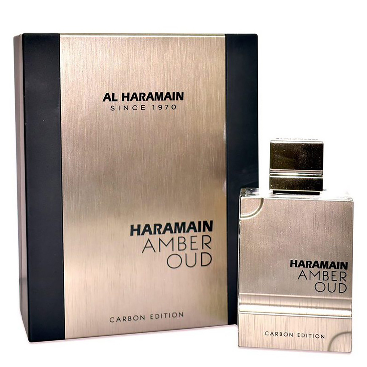 Al Haramain Mens Amber Oud Carbon EDP Spray 6.7 oz Fragrances 6291106812589