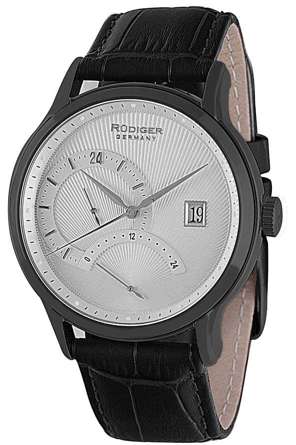 Rudiger Aachen Silver Dial Mens Watch R2700-13-007
