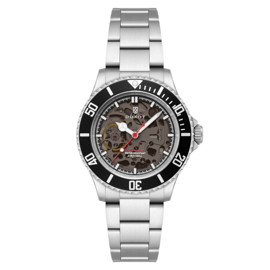 Duxot Atlantica Automatic Black Dial Mens Watch DX-2067-11 249$
