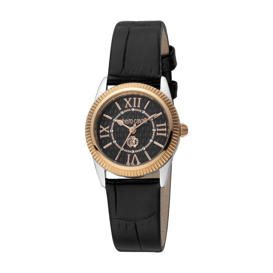 Roberto Cavalli Fashion Watch Quartz Black Dial Ladies Watch RC5L035L0035 235$