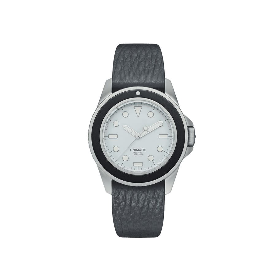 Unimatic Modello Uno Automatic White Dial Mens Watch UT1-GO