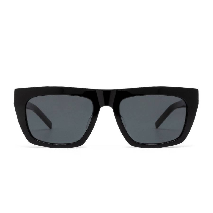Saint Laurent Black Square Unisex Sunglasses SL M131/F 001 54