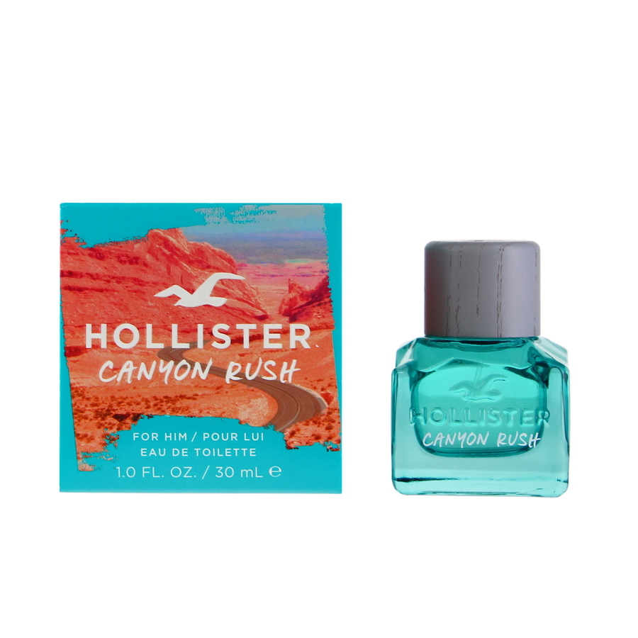 Hollister Mens Canyon Rush EDT Spray 1 oz Fragrances 085715267559