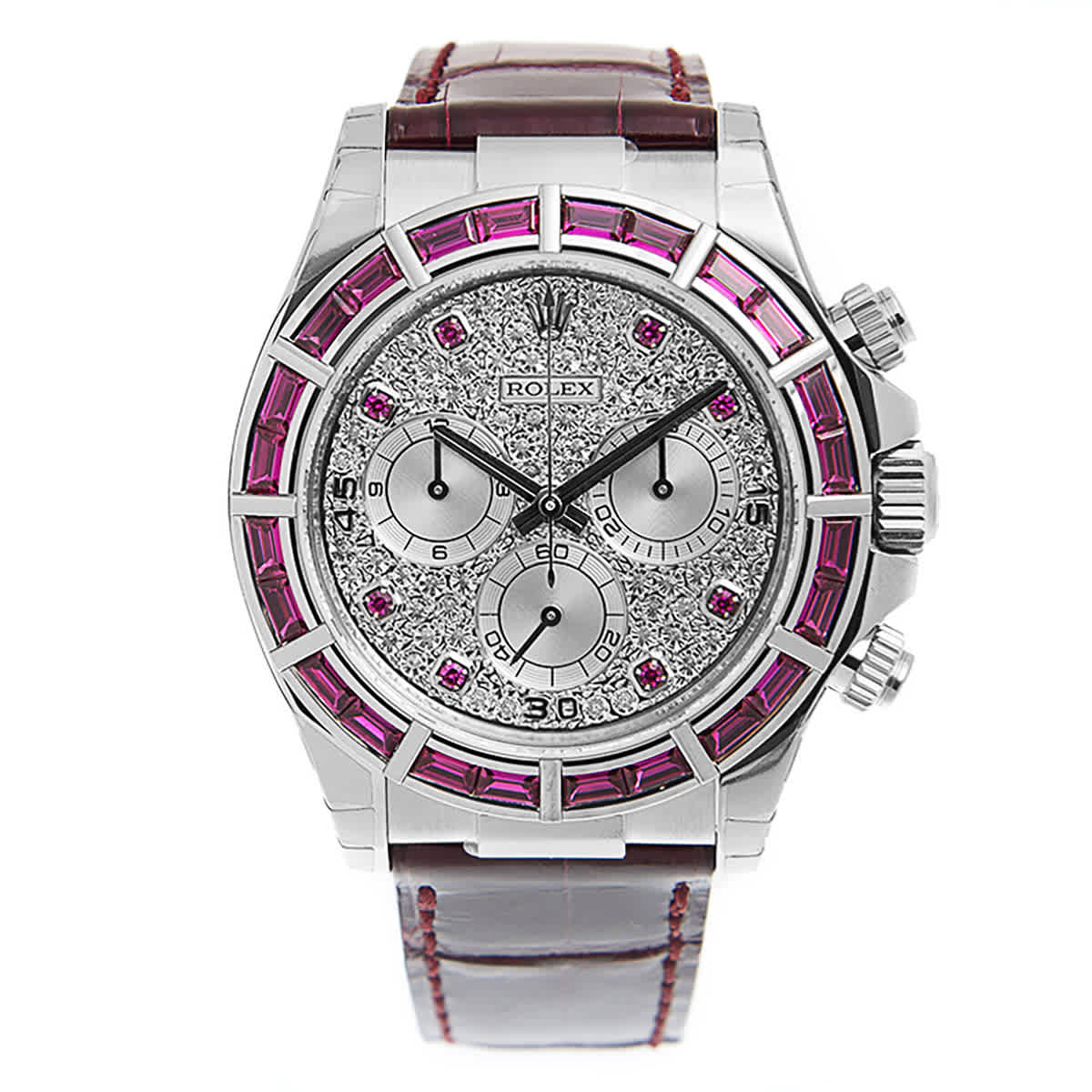 Rolex Cosmograph Daytona Chronograph Red Ruby Automatic Chronometer Diamond Mens Watch 116589SRBRDL