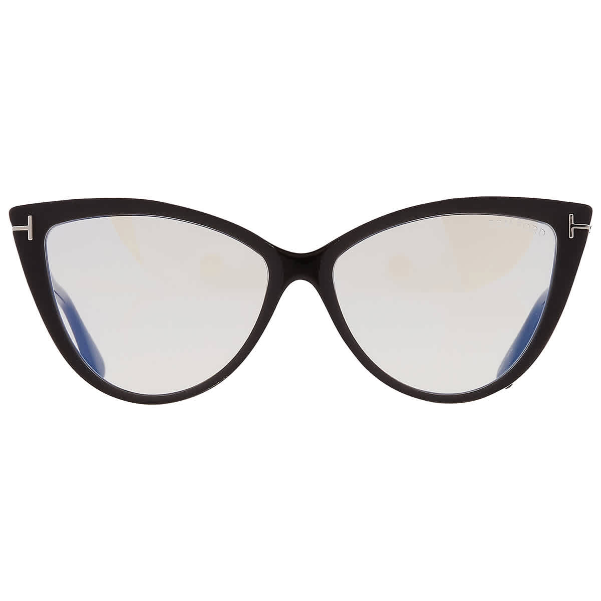 Tom Ford Blue Light Block Cat Eye Ladies Eyeglasses FT5843-B 005 56