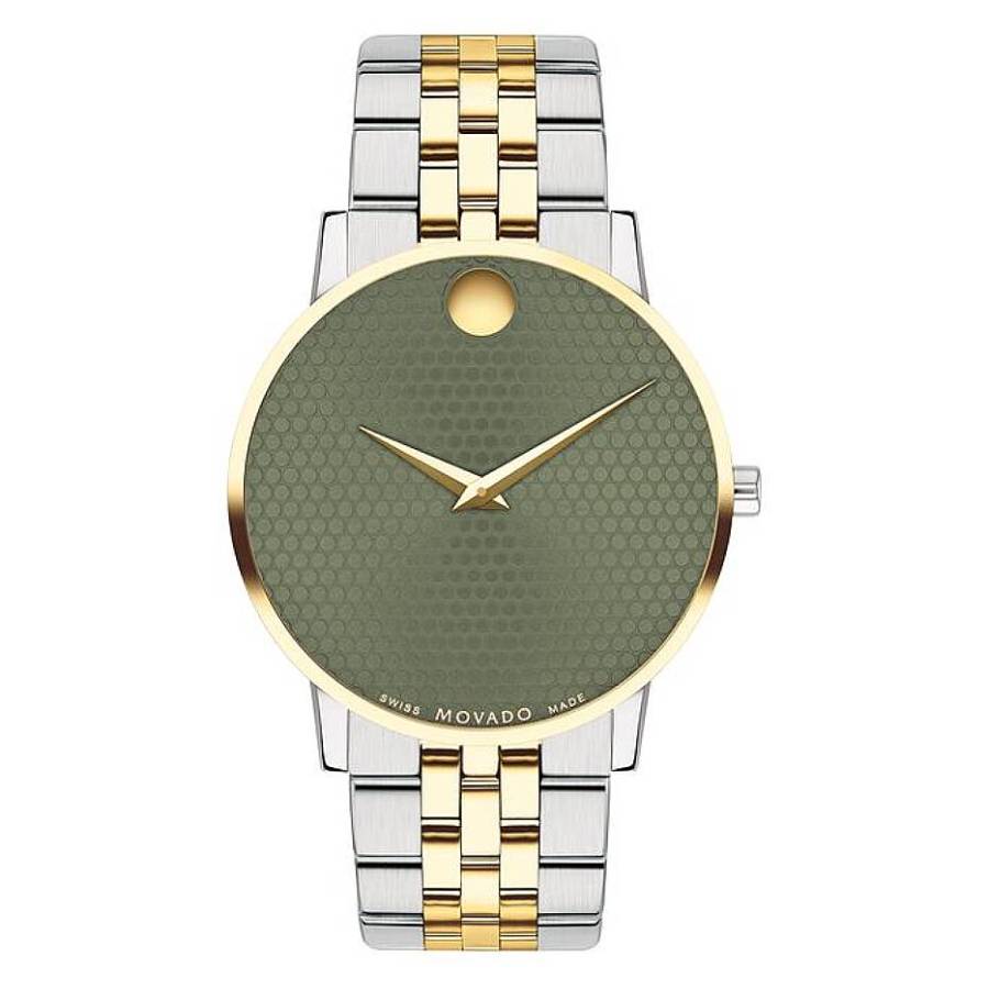 Movado Museum Classic Quartz Green Dial Mens Watch 0607849 750$