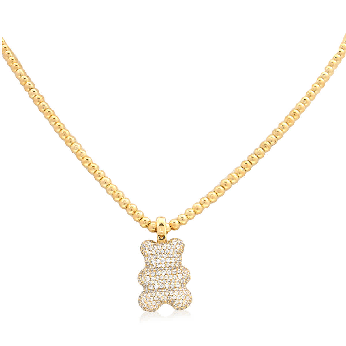APM Monaco Yummy Bear Beads Adjustable Necklace 187$