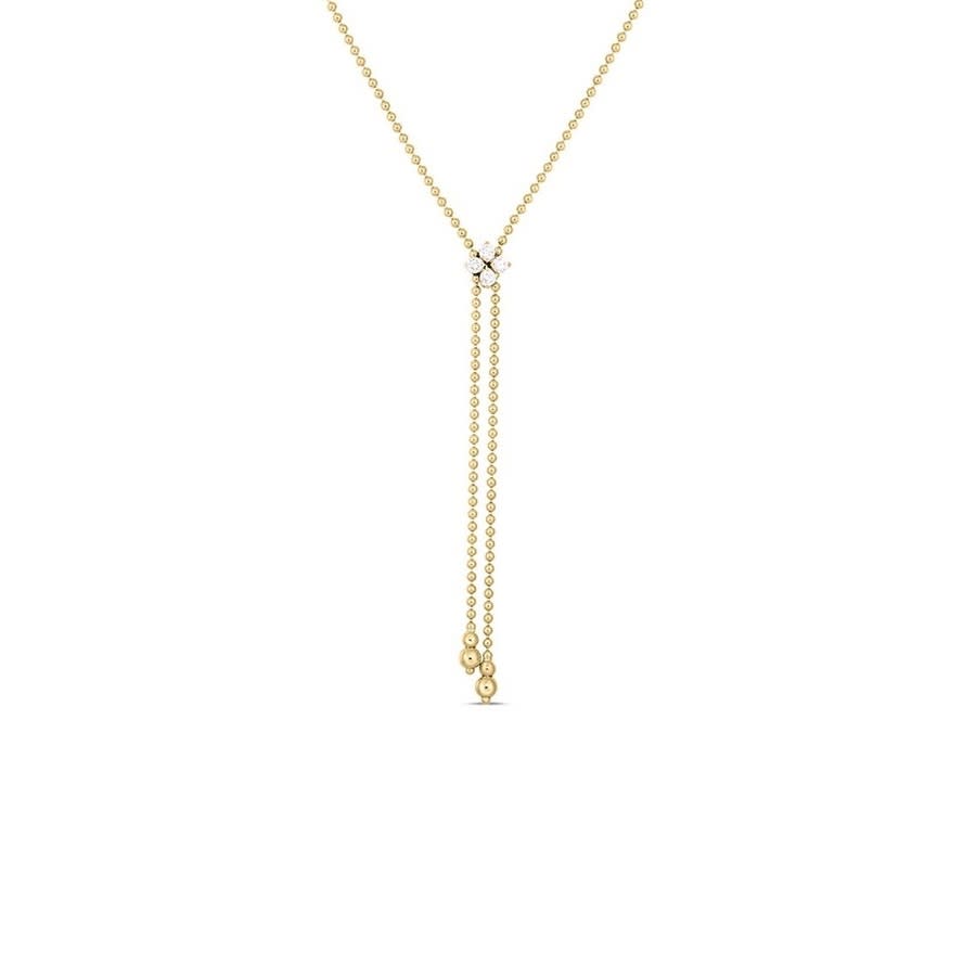 Roberto Coin Love In Verona Diamond Zipper Necklace - 8883146AY23X 6425$