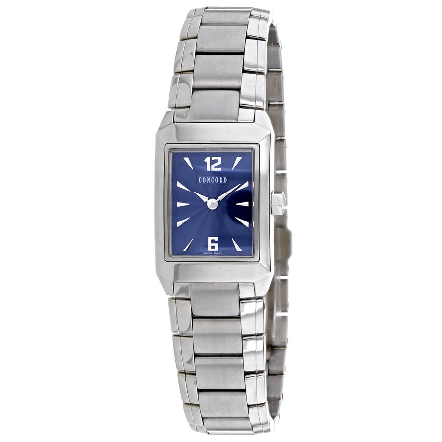 Concord Carlton Blue Dial Ladies Watch 310708