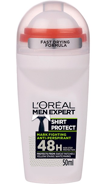 LOreal Mens Shirt Protect Deodorant Rollerball 17 oz Bath Body 3600522372639 11$