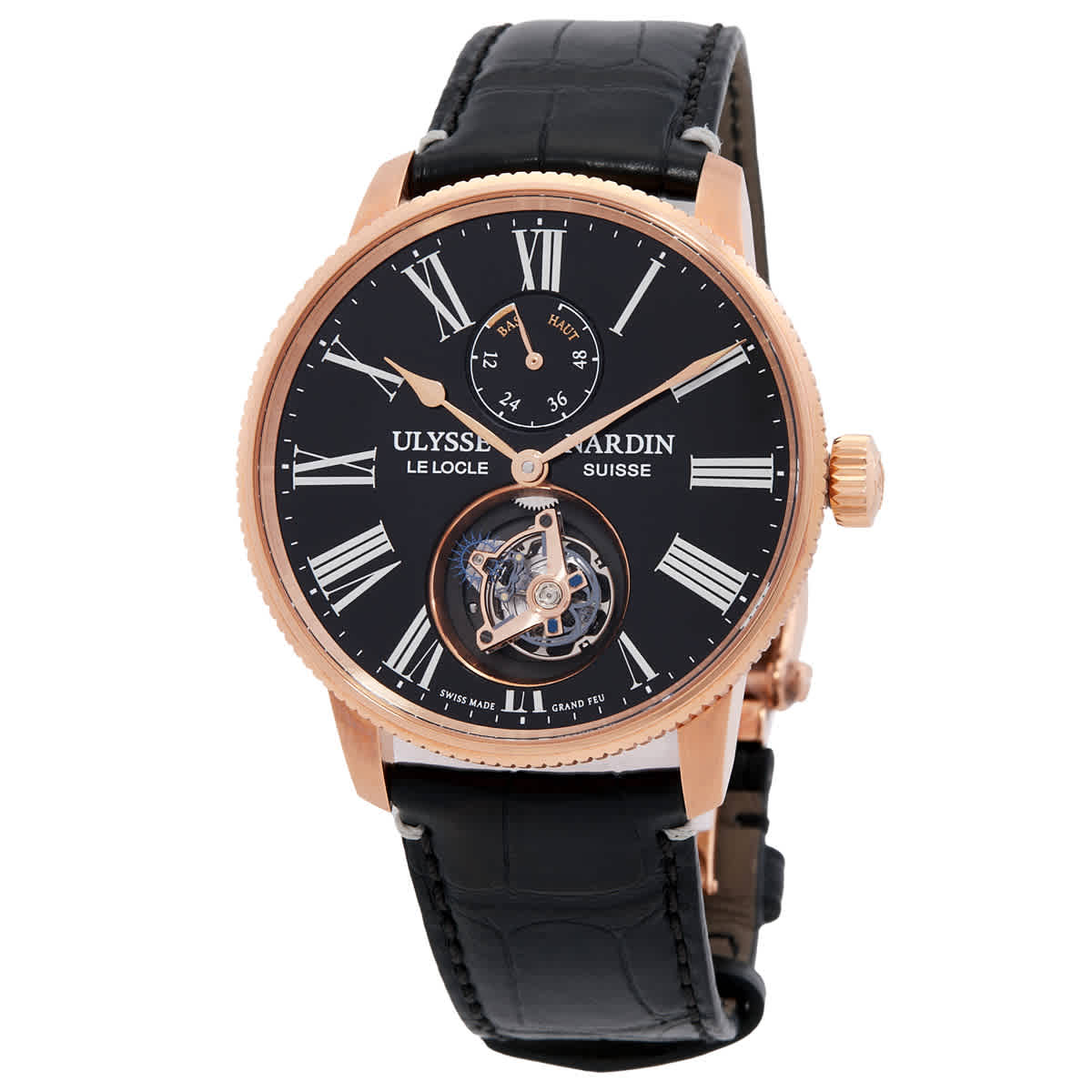 Ulysse Nardin Limited Edition Marine Torpilleur Tourbillon Automatic Mens Watch 1282-310LE-2AE-1751A 31500$