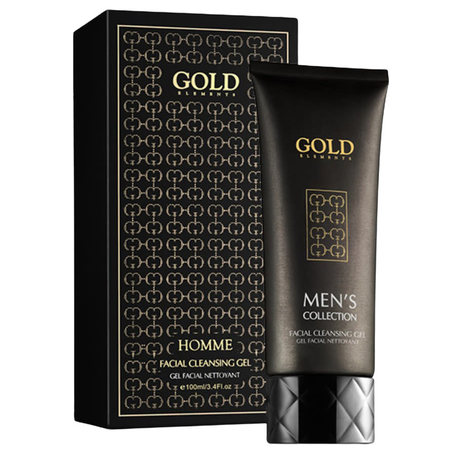 Gold Elements Mens Facial Cleansing Gel For Men 3.4 oz Skin Care 7290106252592