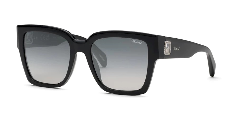Chopard Smoke Gradient Square Ladies Sunglasses SCH406S 700X 55