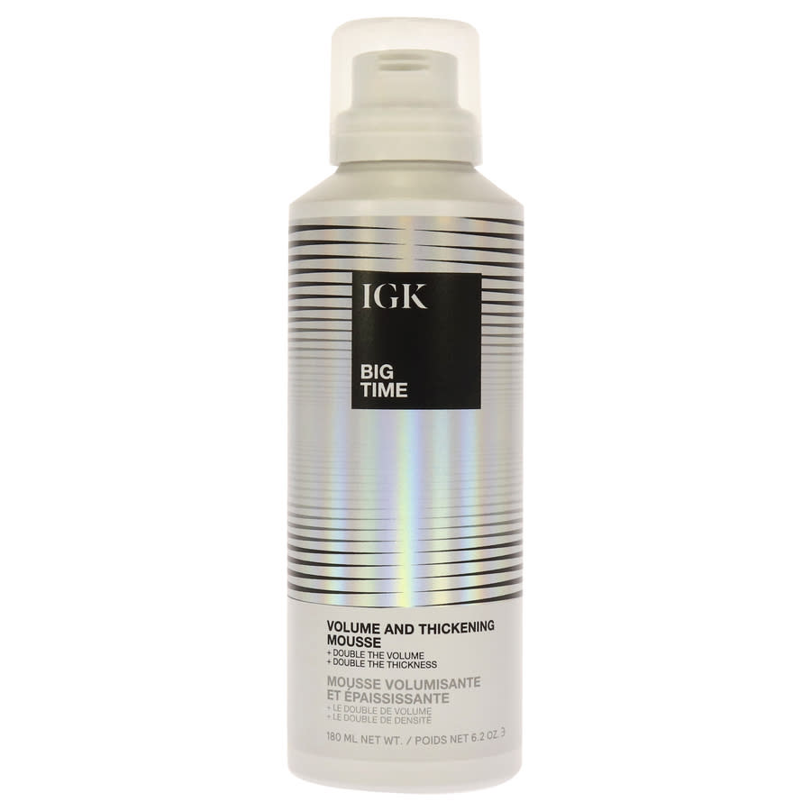 IGK Big Time Volume and Thickening Mousse 62 oz Hair Care 810021403519 30$