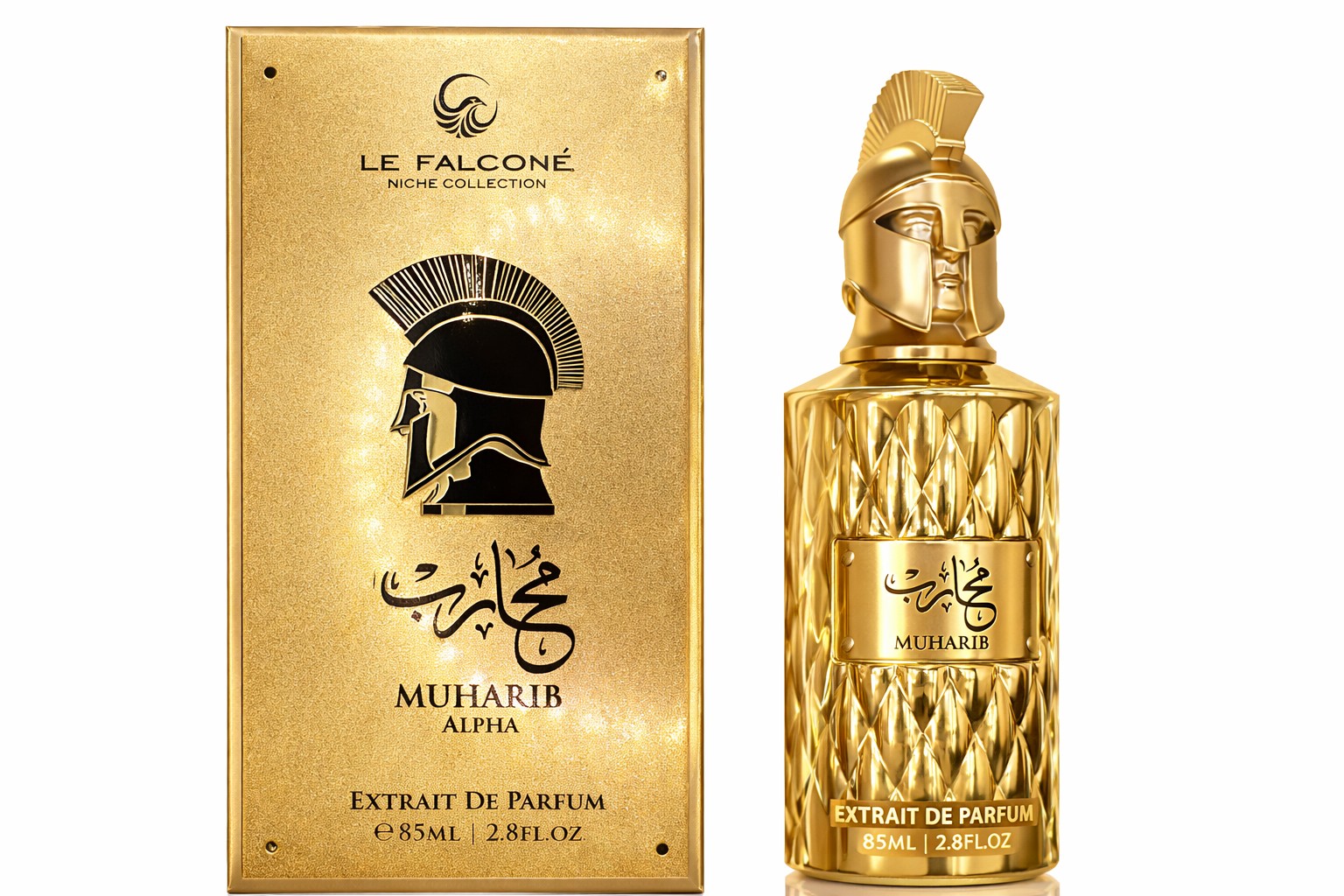 Le Falcone Mens Muharib Alpha Extrait de Parfum Spray 2.9 oz Fragrances 6294019026135