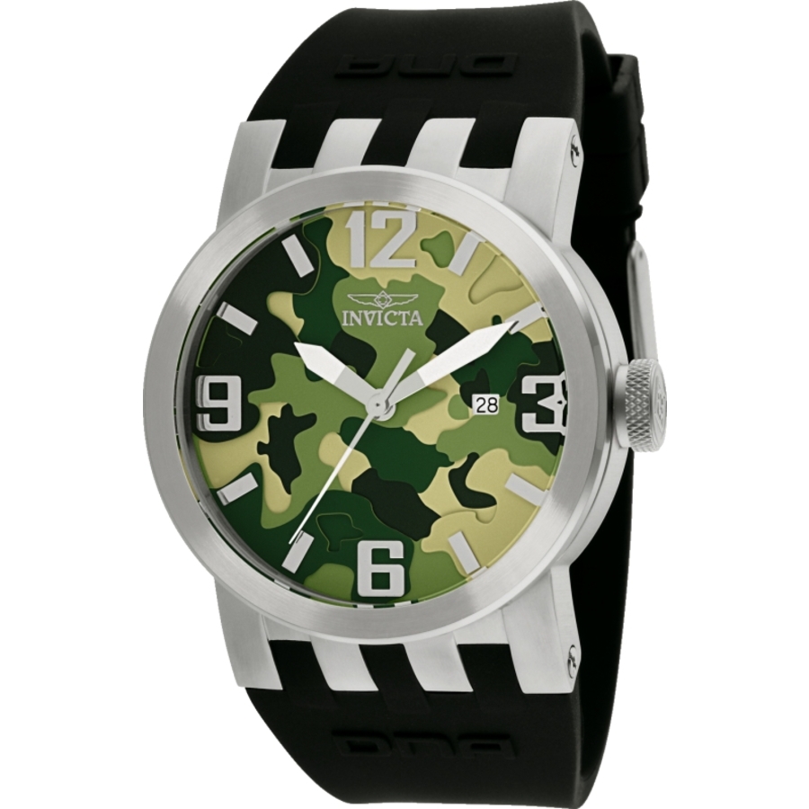 Invicta DNA Quartz Date Green Dial Mens Watch 10453 50$