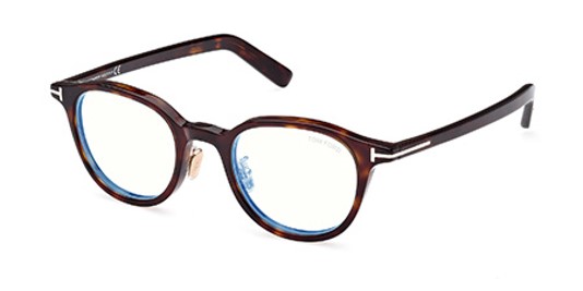 Tom Ford Blue Light Block Oval Unisex Eyeglasses Ft5857-d-b 052 48 ...