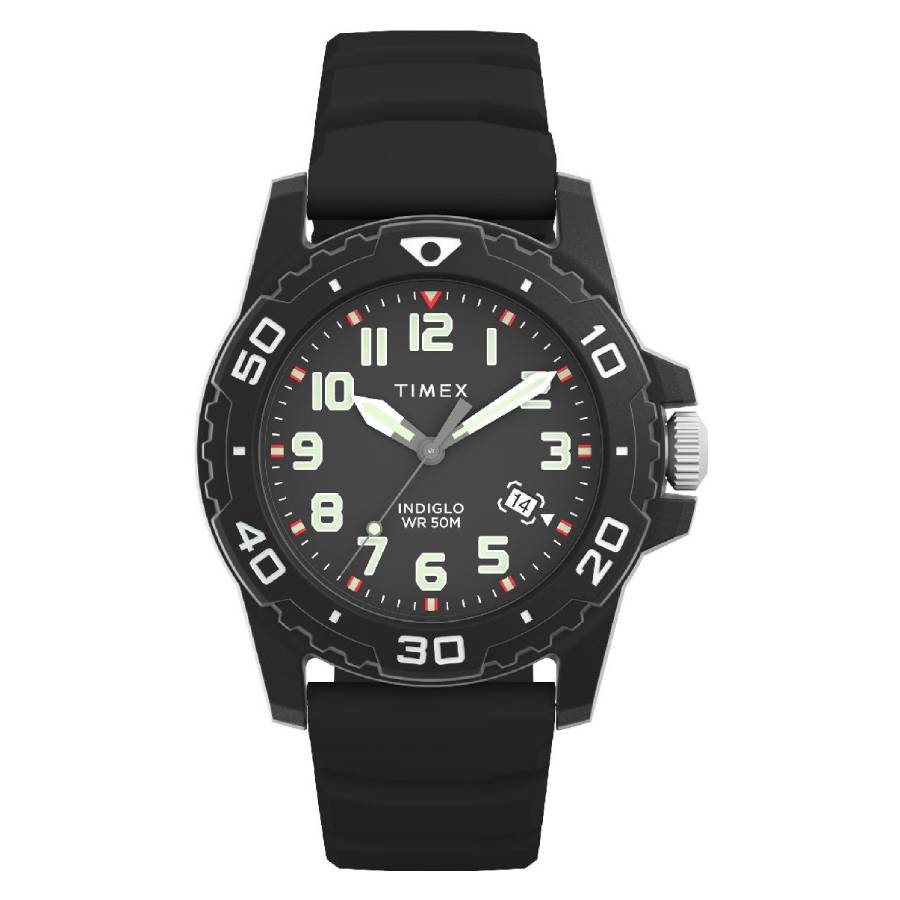 Timex Main Street Quartz Black Dial Mens Watch TW5M61200 29$