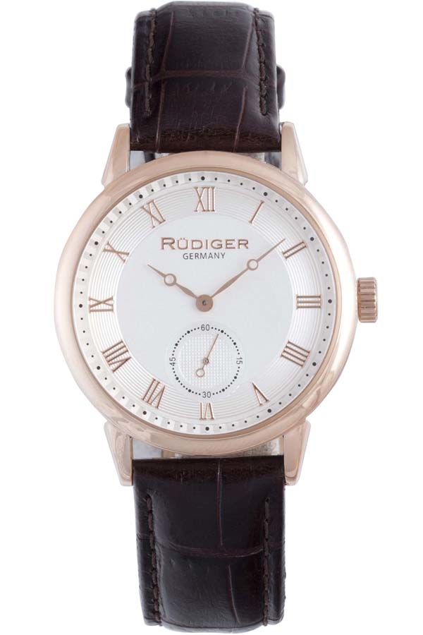 Rudiger Leipzig Silver Dial Mens Watch R3000-09-001L