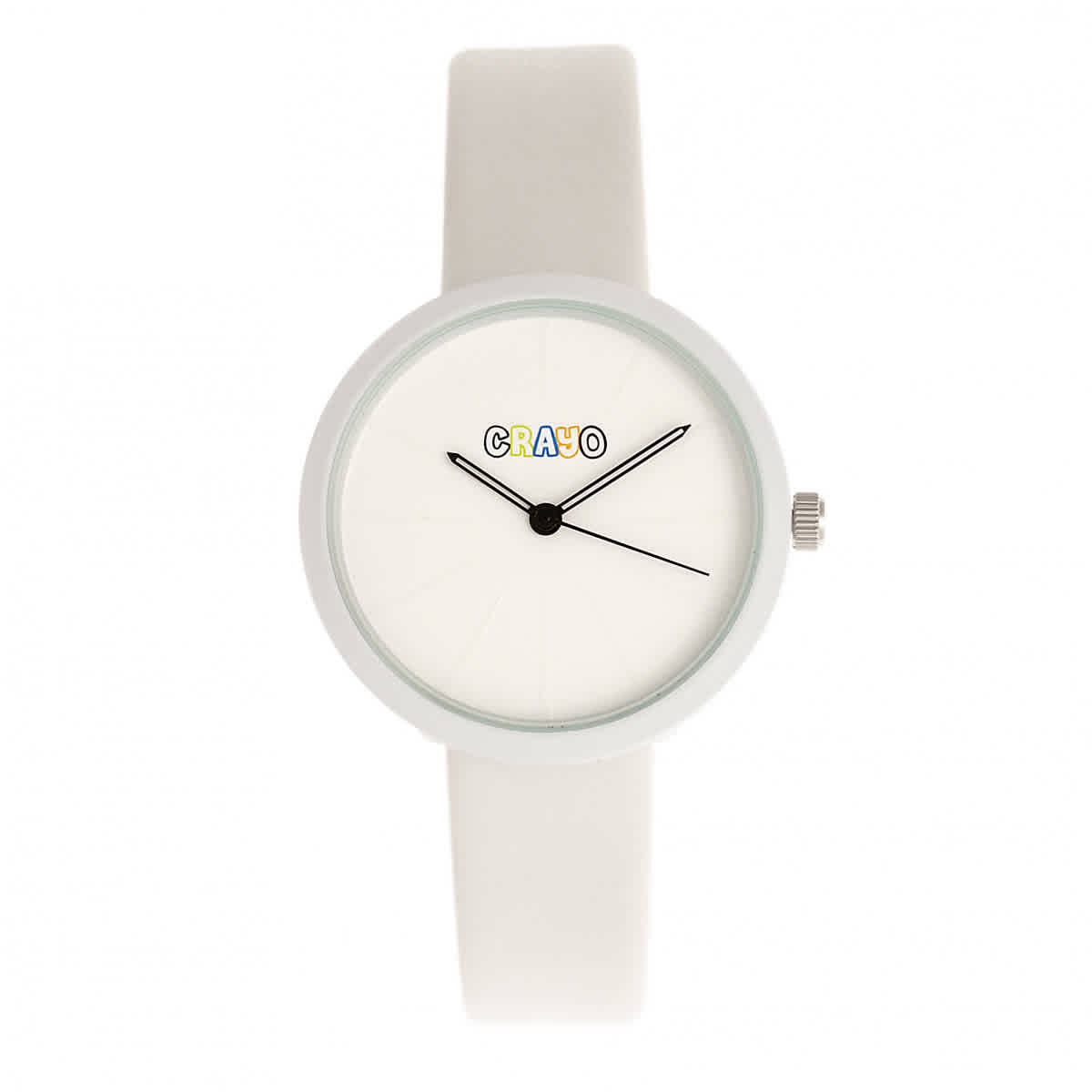 Crayo Blade Quartz White Dial Watch CRACR5401