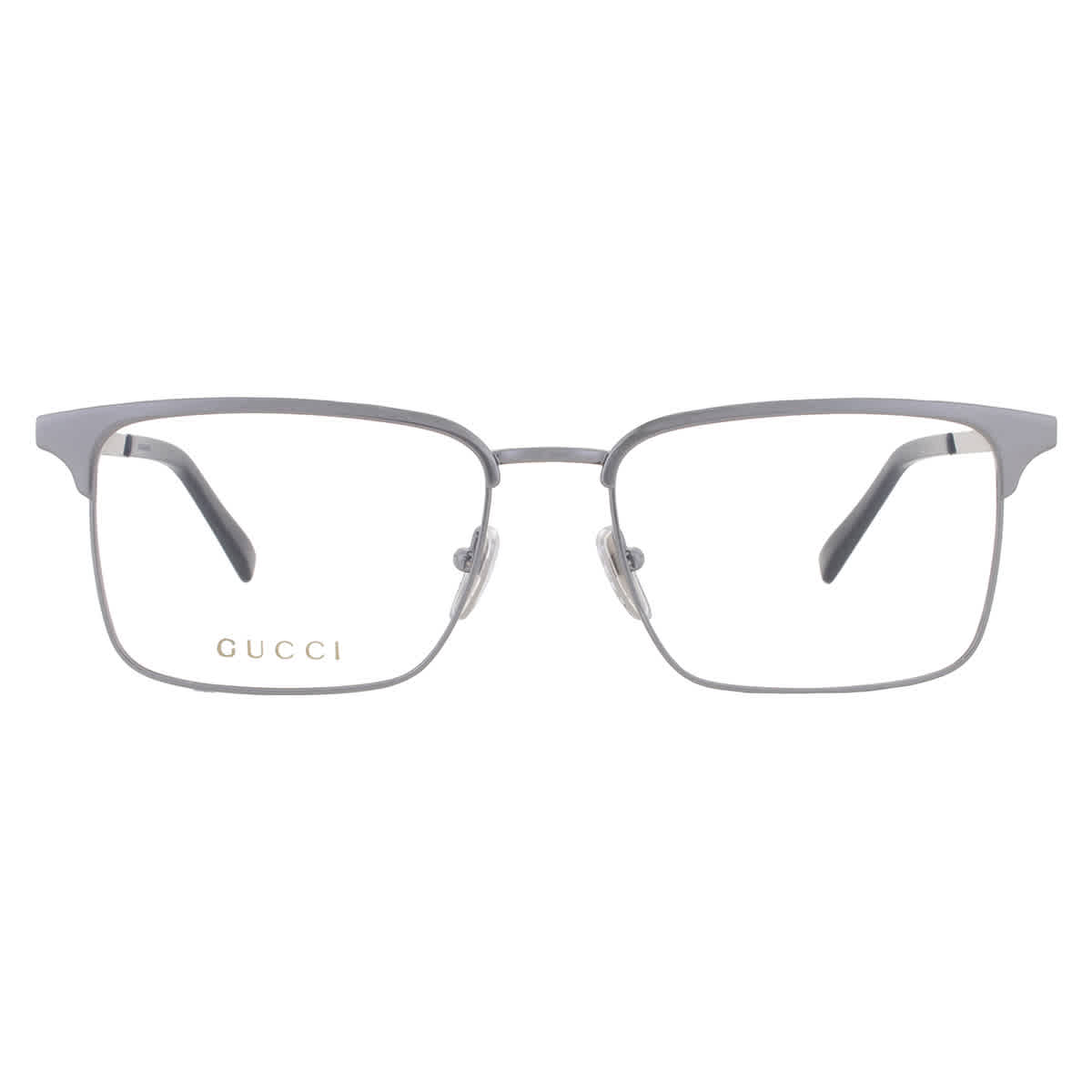 Gucci Demo Rectangular Mens Eyeglasses GG2136O 005 58 250$