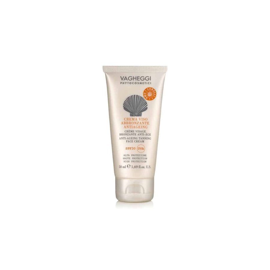 Vagheggi Anti-Ageing Tanning Face Cream SPF 30 Cream 1.69 oz Bath & Body 8051093077730