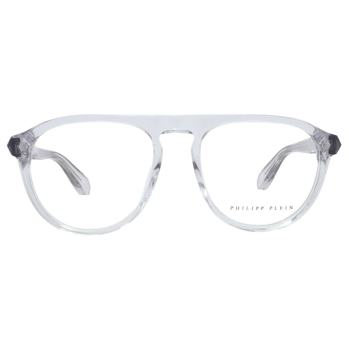 Philipp Plein Demo Round Mens Eyeglasses VPP016M 06A7 54