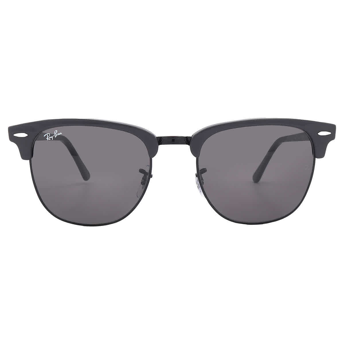 Ray Ban Clubmaster Classic Dark Grey Square Unisex Sunglasses RB3016 1367B1 55