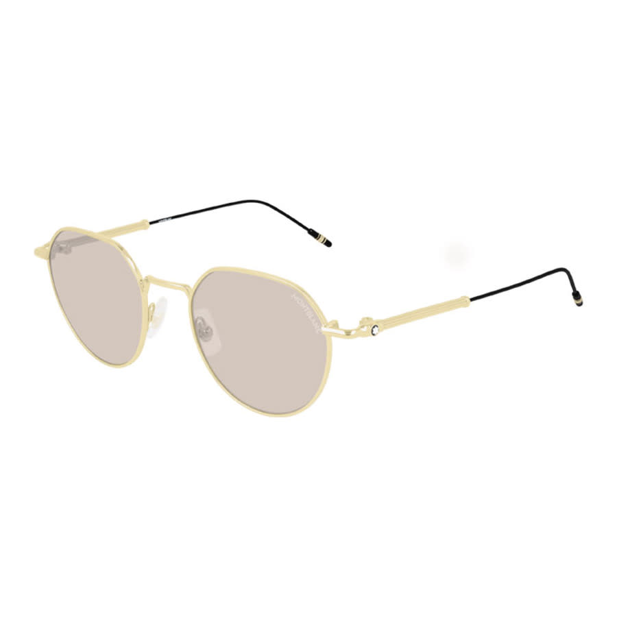 Montblanc Ladies Black Square Sunglasses MB0060S 002