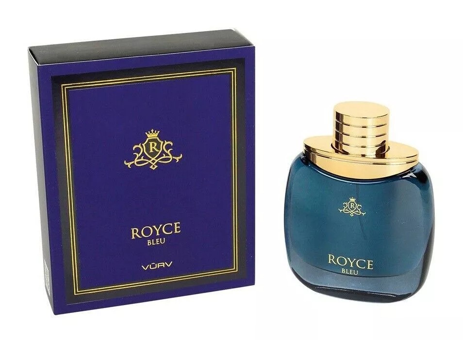 Vurv Mens Royce Blue EDP Spray 3.4 oz Fragrances 6291107451213