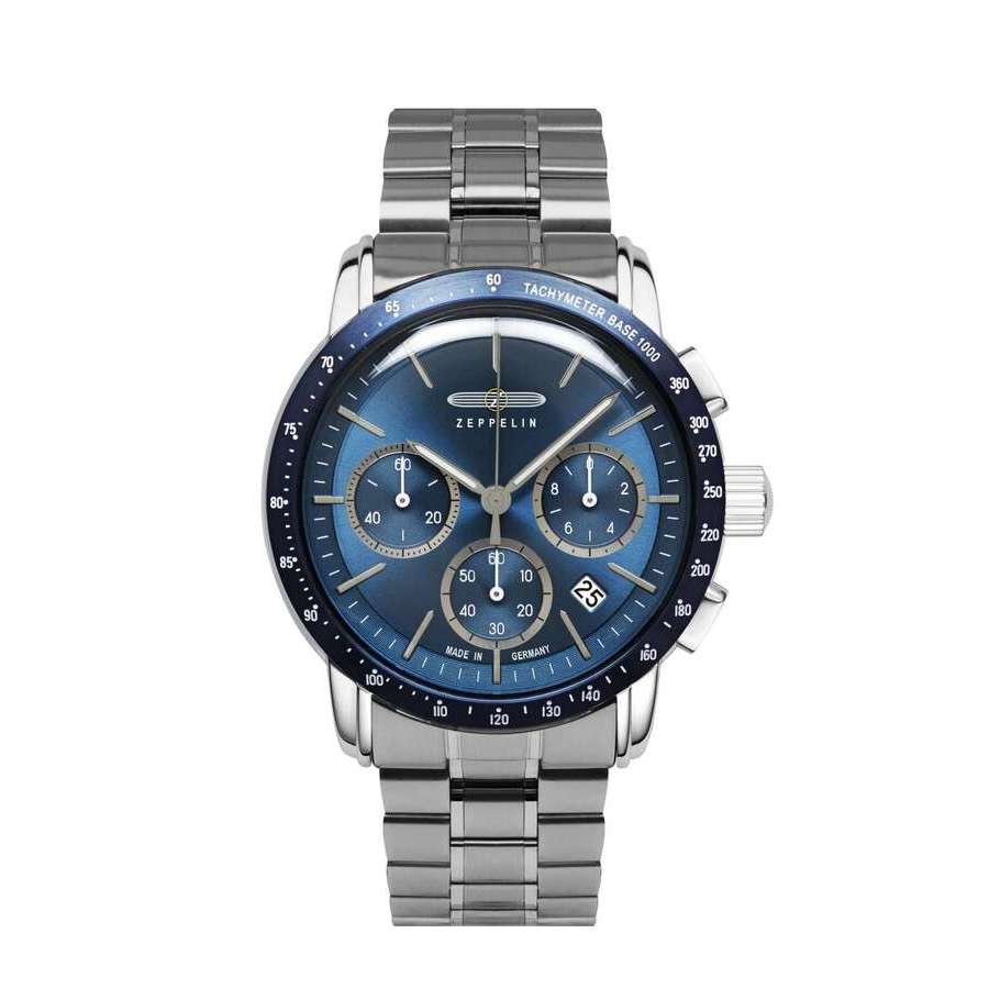 Zeppelin New York Blue Dial Mens Watch 8878MB3