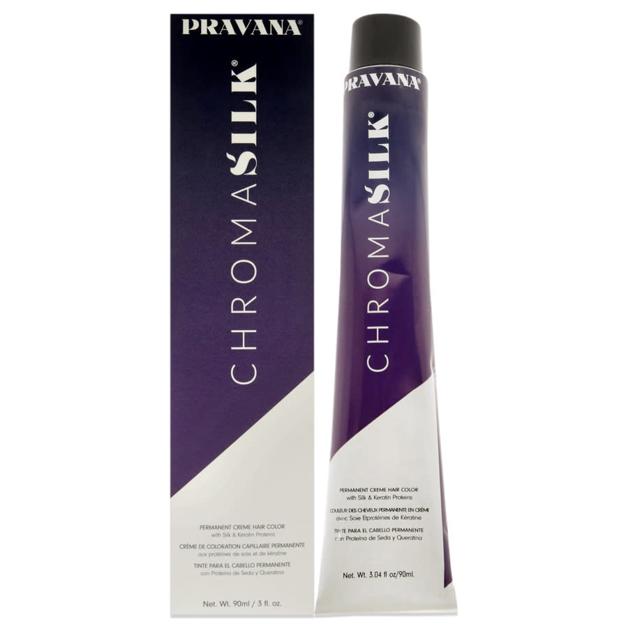 Pravana ChromaSilk Creme Hair Color 3 oz 6.37 Dark Golden Violet Blonde Hair Care 7501438383848