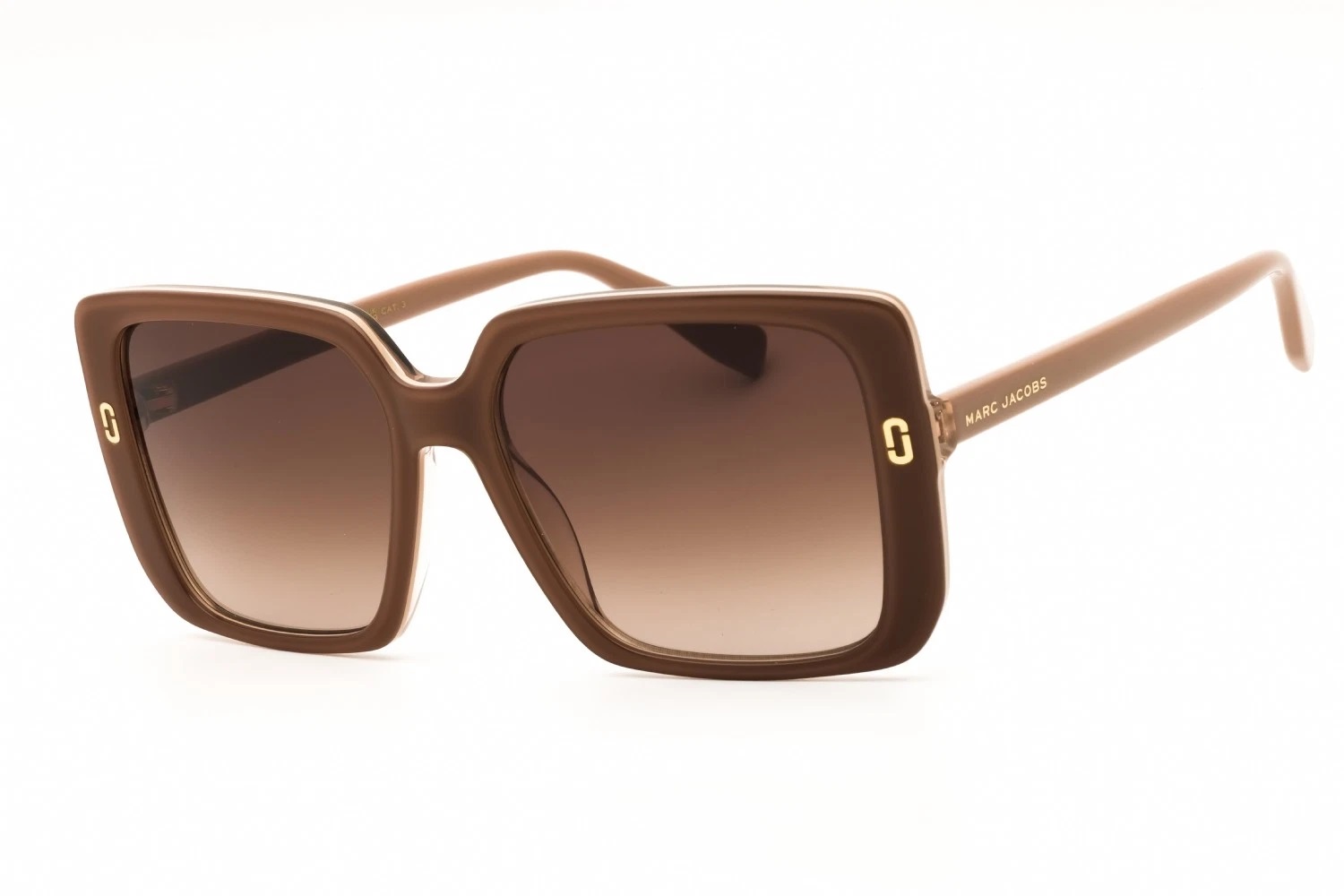 Marc Jacobs Brown Shanded Square Ladies Sunglasses MJ 1121/S 010A/HA 54