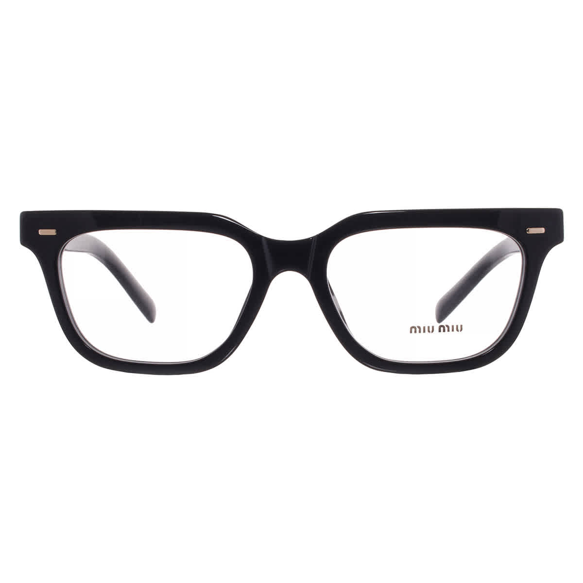 Miu Miu MU07XV 16K1O1 Women’s Glasses Black Size 53 - Free Lenses - Blue Light Block Available