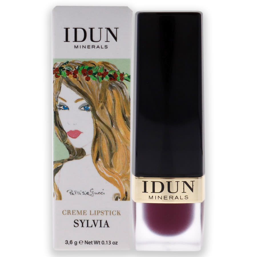 Idun Minerals Ladies Creme Lipstick 013 oz 206 Sylvia Makeup 7340074762064 12$