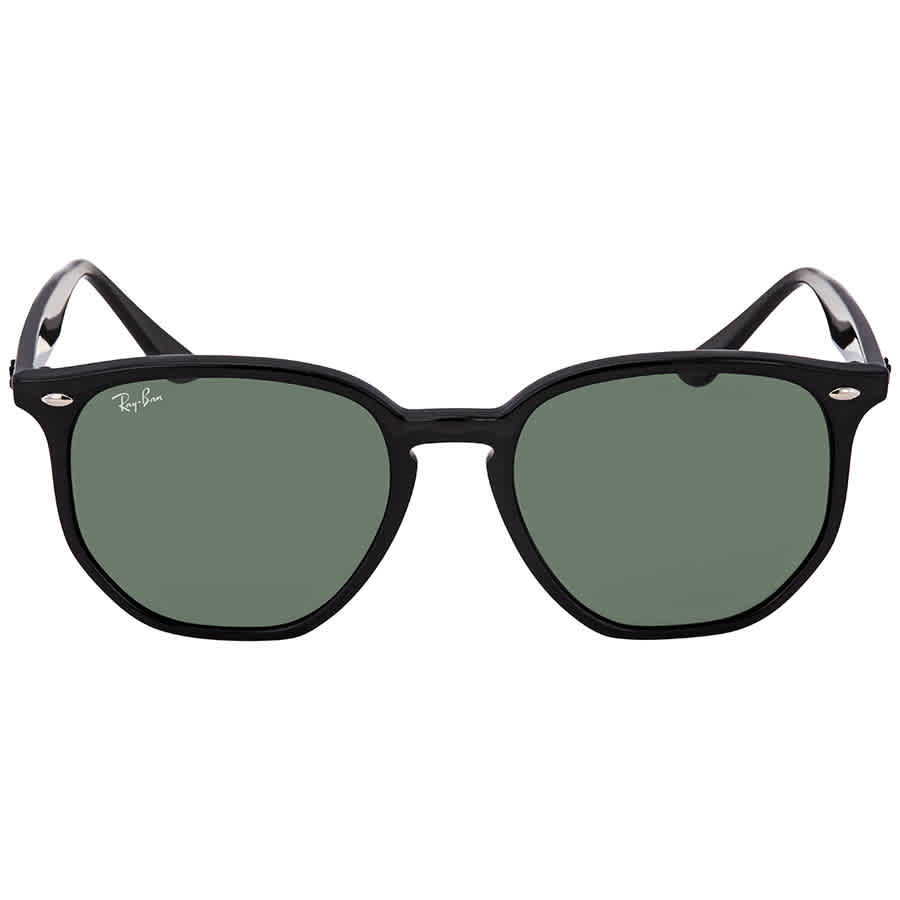 Ray-Ban 0RB4306 Polished Black Sunglasses w/G-15 Green Lenses 0RB4306-601/71-54