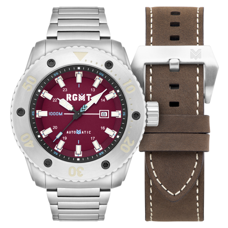 RGMT All-Brite Red Dial Mens Watch RG-8056-33
