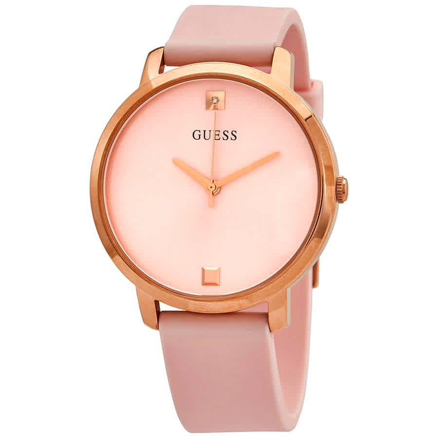 Guess Nova Quartz Rose Gold Dial Ladies Watch W1210l3 91661492211 Ebay