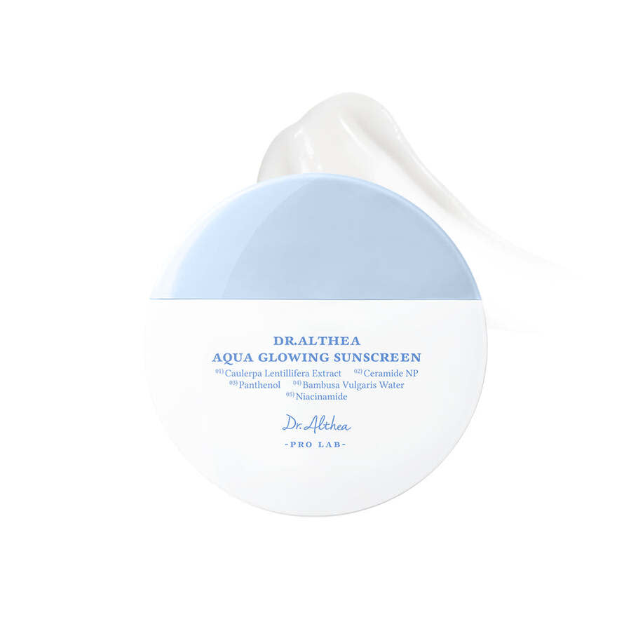 Dr. Althea Aqua Glowing Sunscreen SPF50+ PA++++ Cream 1.52 oz Skin Care 8809447255828