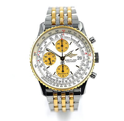 Breitling Navitimer Chronograph Automatic Silver Dial Mens Watch D2332212G534431D