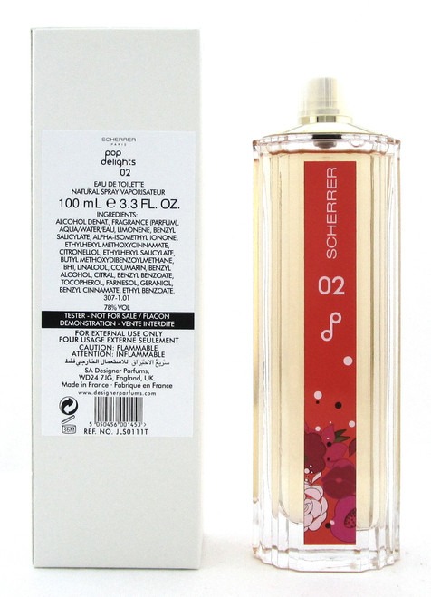Jean Louis Scherrer Ladies Pop Delights 02 EDT 3.4 oz (Tester) Fragrances 5050456001453