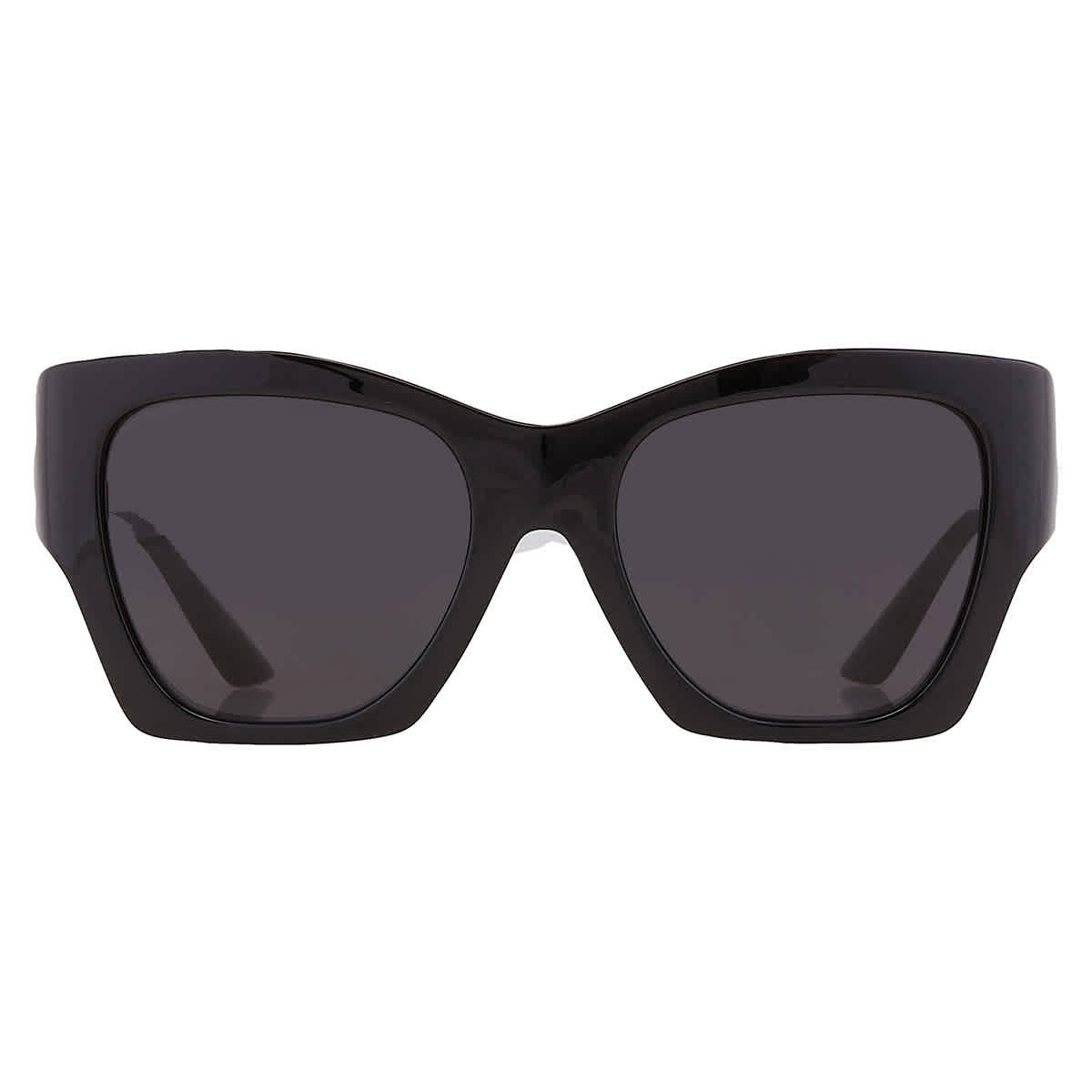 Versace Dark Grey Irregular Ladies Sunglasses VE4452 GB1/87 55