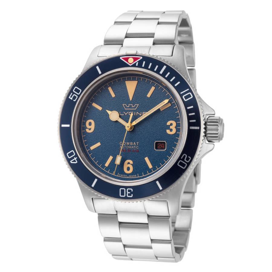 Glycine Combat Sub Automatic Blue Dial Mens Watch GL0416 420$