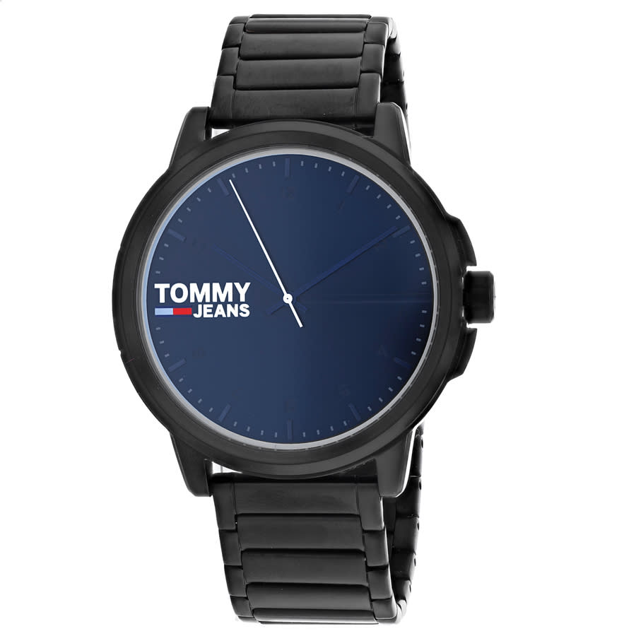 Tommy Hilfiger Jeans Quartz Grey Dial Mens Watch 1791678 85$