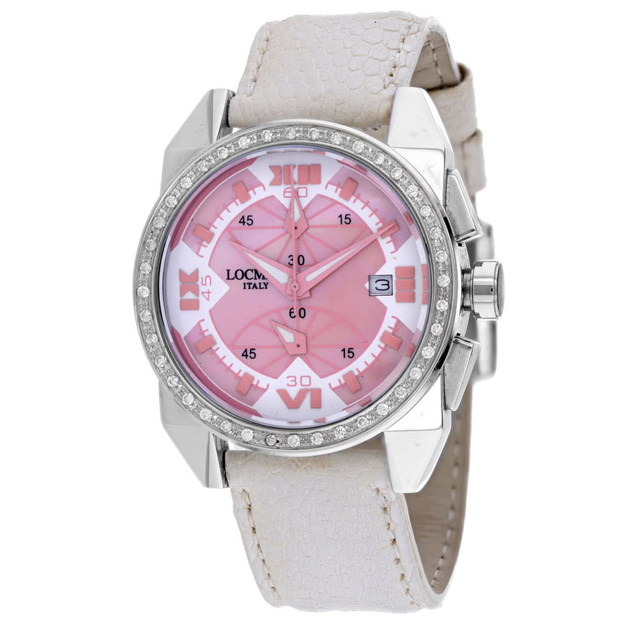 Locman Cavallo Pazzo Mother of Pearl Dial Mens Watch 161MOPWHD/WH
