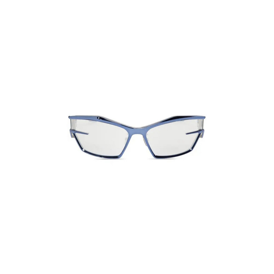 Givenchy Ladies Blue Rectangular Sunglasses BR008SR04P