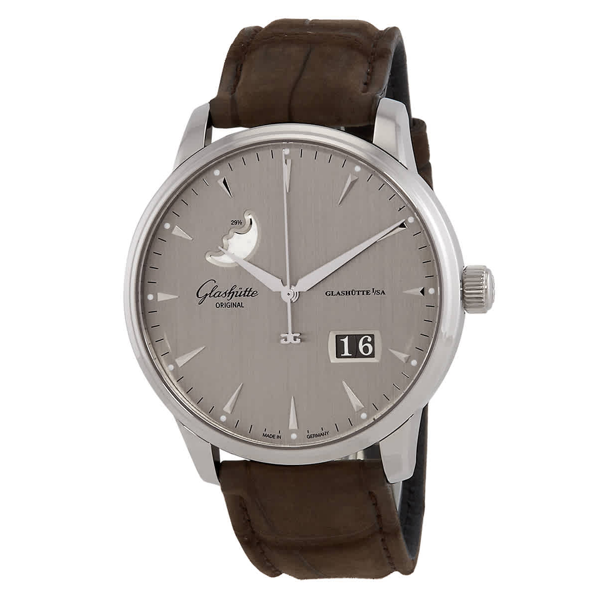 Glashutte Senator Automatic Grey Dial Mens Watch 1-36-04-03-02-31 5995$