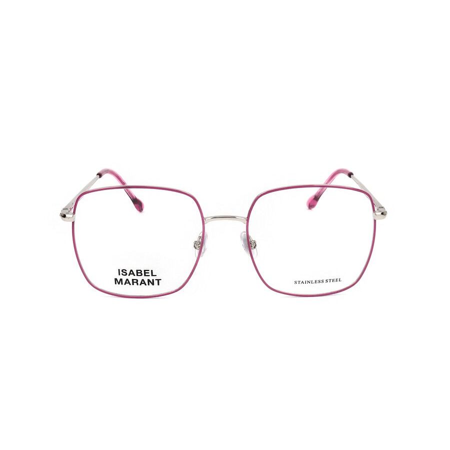 Isabel Marant Ladies Pink Square Eyeglass Frames IM 0029-NHK-3