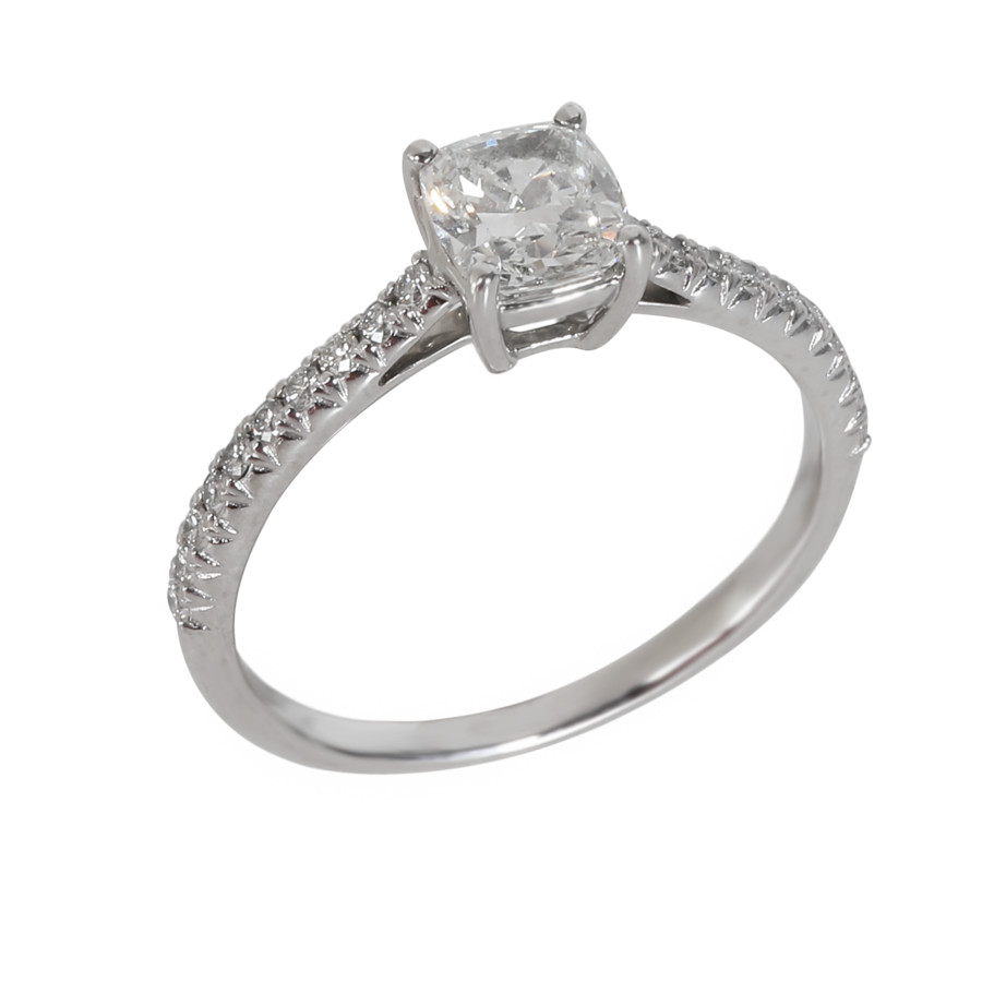 Pre-Owned Tiffany Co Novo Engagement Ring in Platinum F VVS1 105 CTW 8695$